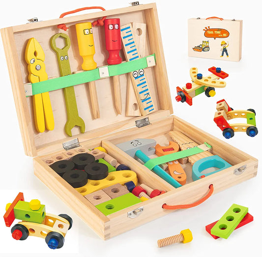 Montessori Educational Wooden Toolset