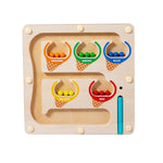 Magnetic Counting Color Puzzle