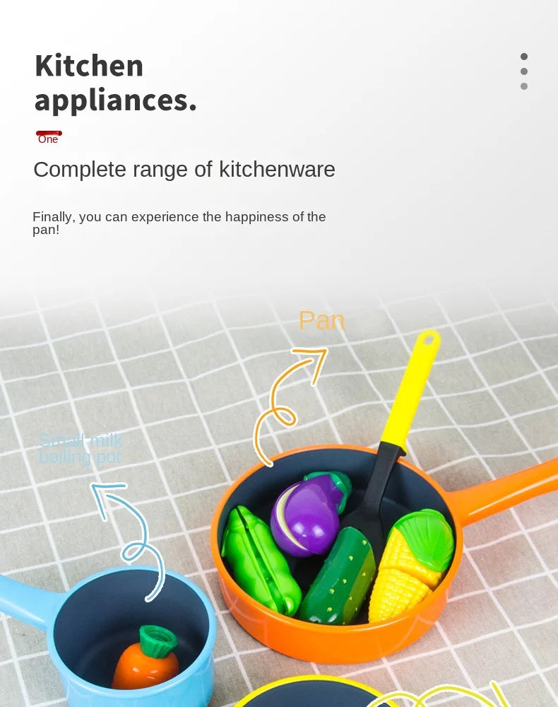 Simulation Kitchen&Cooking Plastic Kit Toys