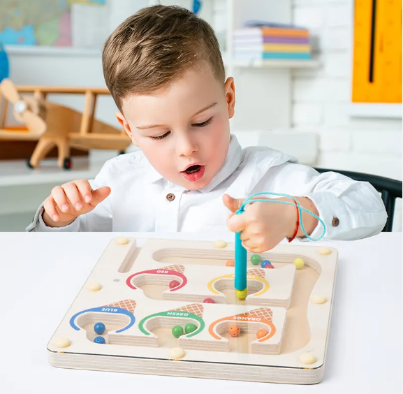 Magnetic Counting Color Puzzle